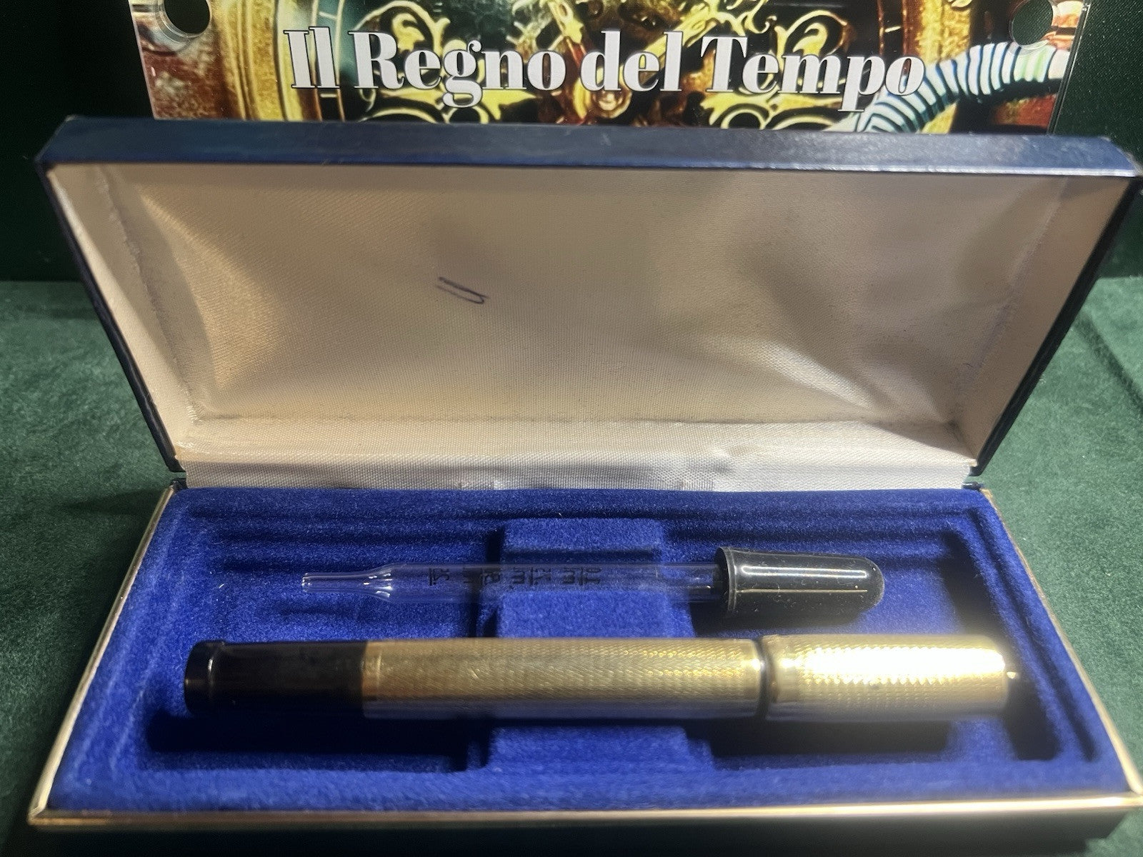 🔴 WATERMAN'S penna stilografica retrattile pennino ORO funziona vintage F