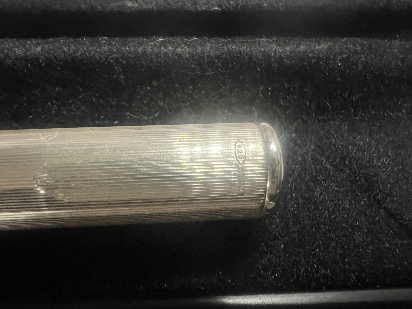 🔴 MARLEN penna stilografica ARGENTO 925 lacca verde pennino iridium M garanzia