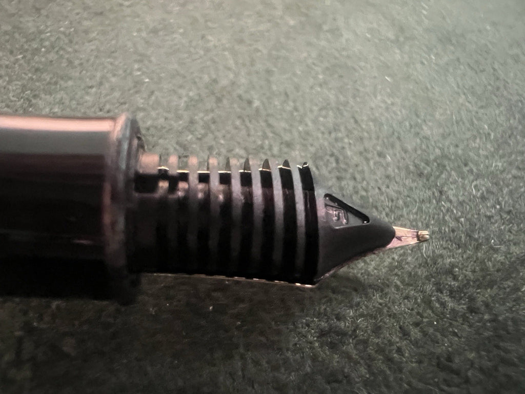 Parker Stylo-Plume Stylo à Plume Insignia Iip F A Cartouche Écrit Vintage