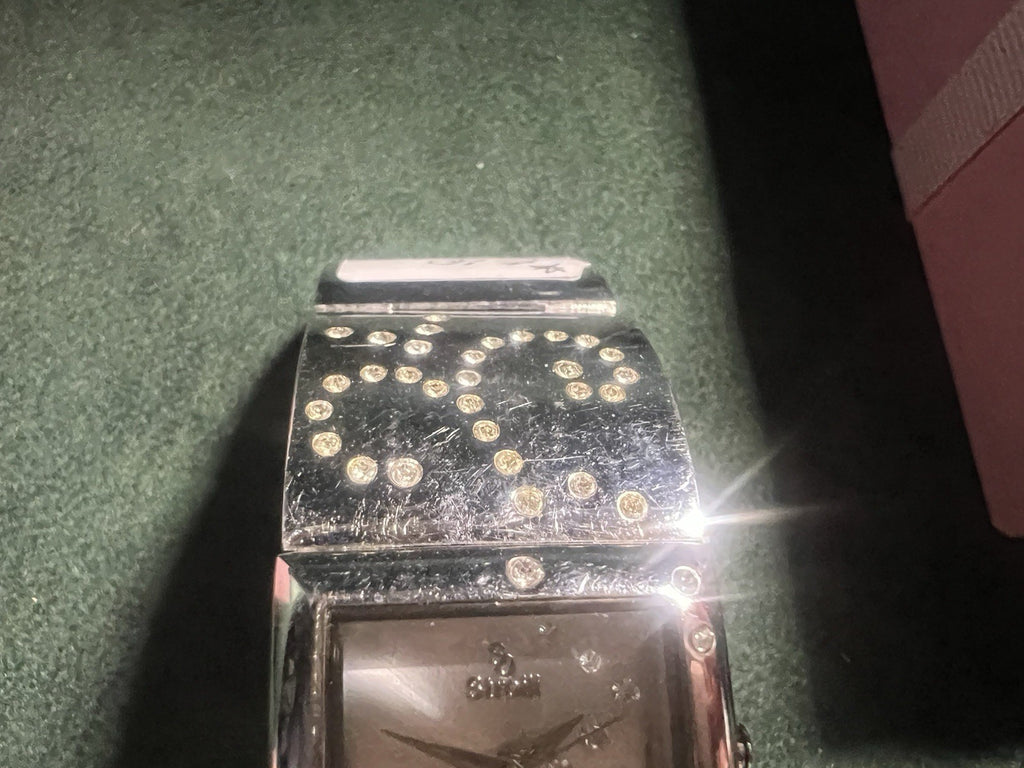 🔴 STROILI orologio donna bracciale B0456 acciaio al quarzo con strass