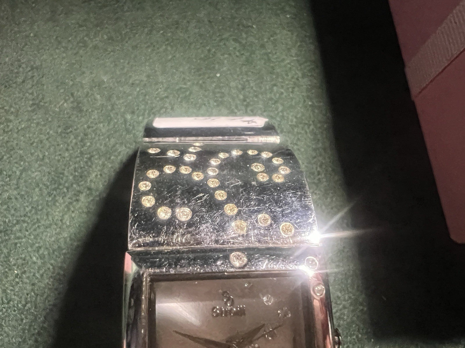 🔴 STROILI orologio donna bracciale B0456 acciaio al quarzo con strass