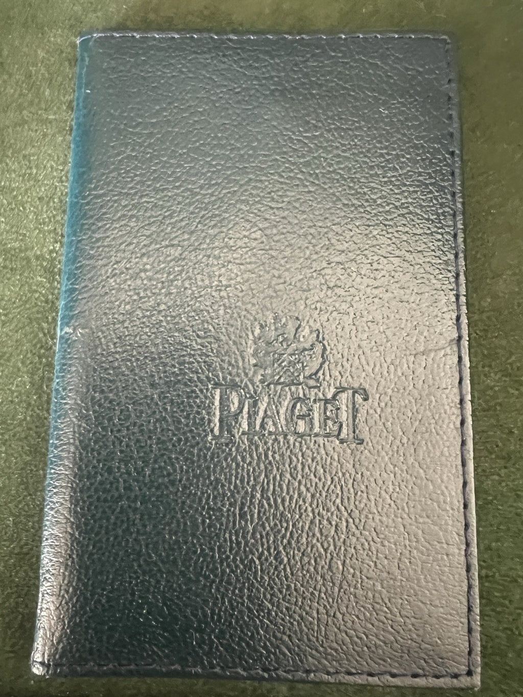 PIAGET Warranty Holder Blue Leather Watch