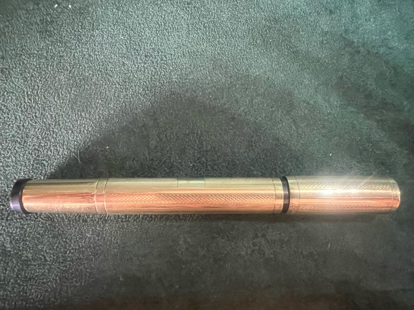 🔴 Penna stilografica retrattile artigianale americana Extra Lunga vintage '20