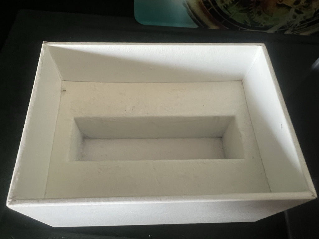 🔴 TISSOT box scatola orologio astuccio custodia cofanetto bianca vintage