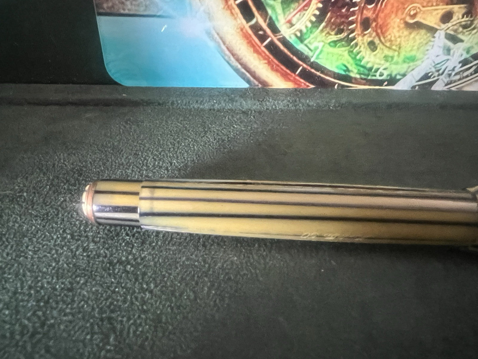 Tibaldi Stylo-Plume Stylo à Plume 50 IN Celluloid A Piston M Vintage 