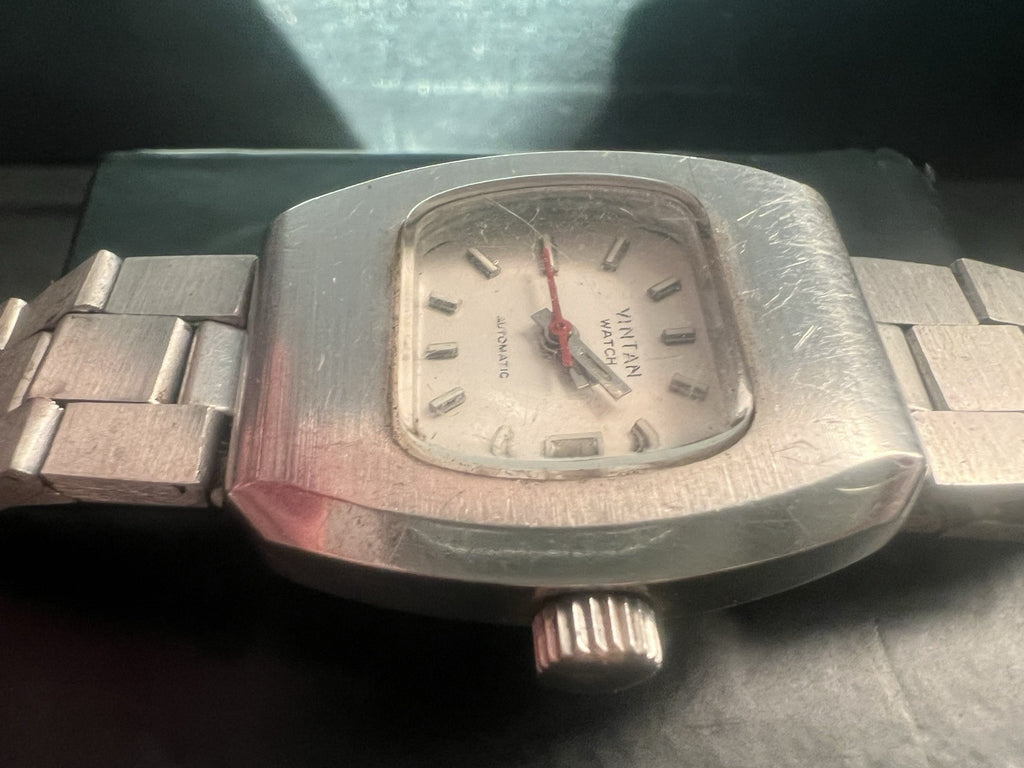 🔴 Orologio donna VINTAN WATCH automatico in acciaio funziona vintage