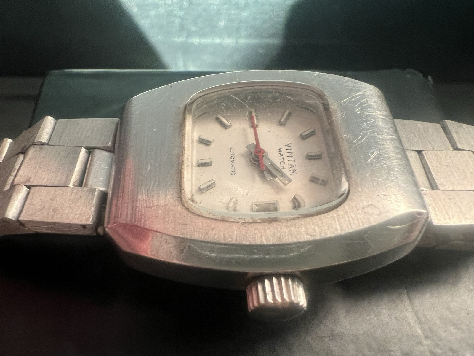 🔴 Orologio donna VINTAN WATCH automatico in acciaio funziona vintage
