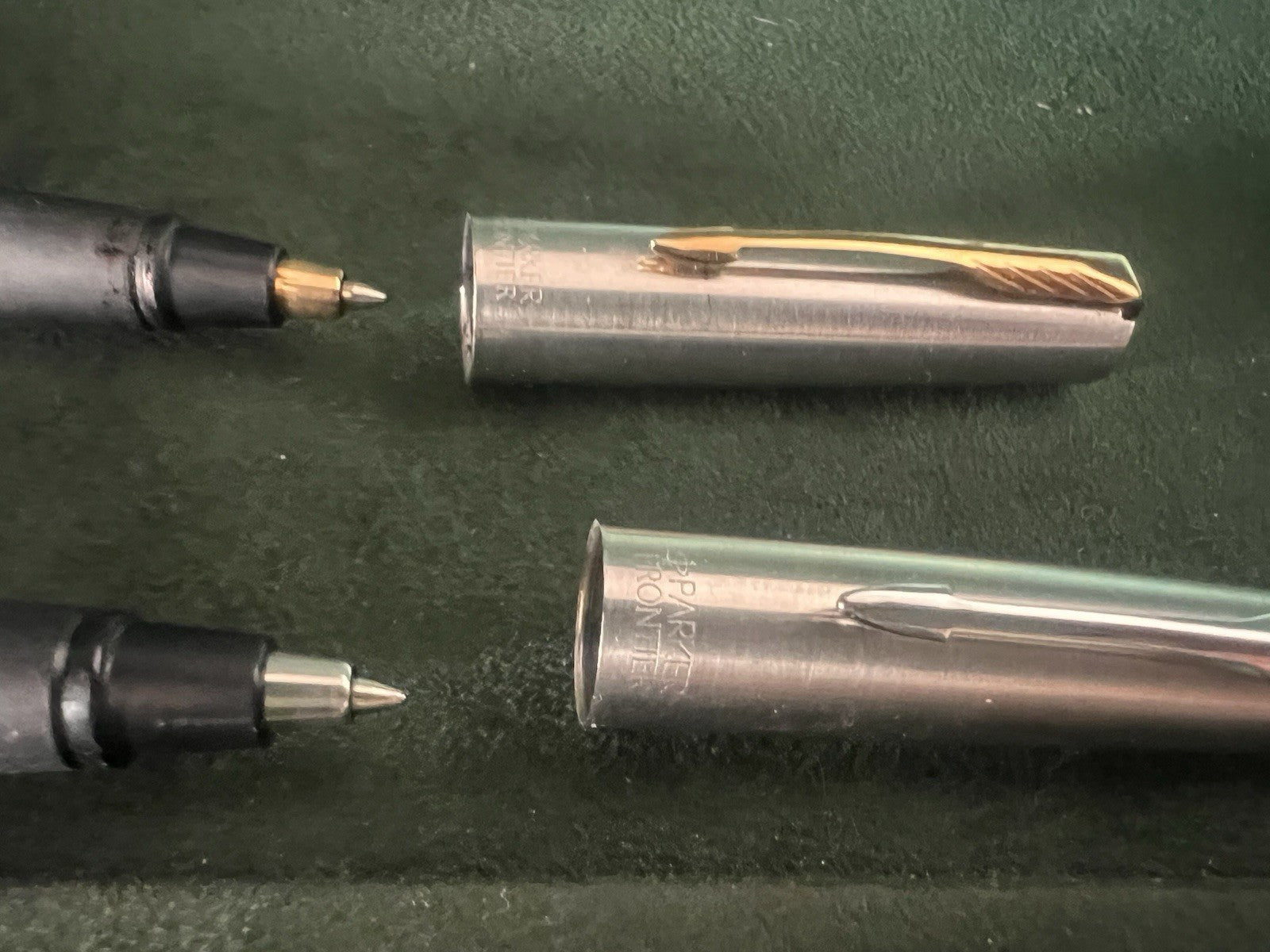 Parker Pens Sphere Frontier Chromgrüne Minen-Rollerball schreiben 