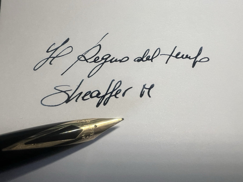 Sheaffer Stylo-Plume Stylo à Plume Panonceau Imperial Brass Or M Set Complet