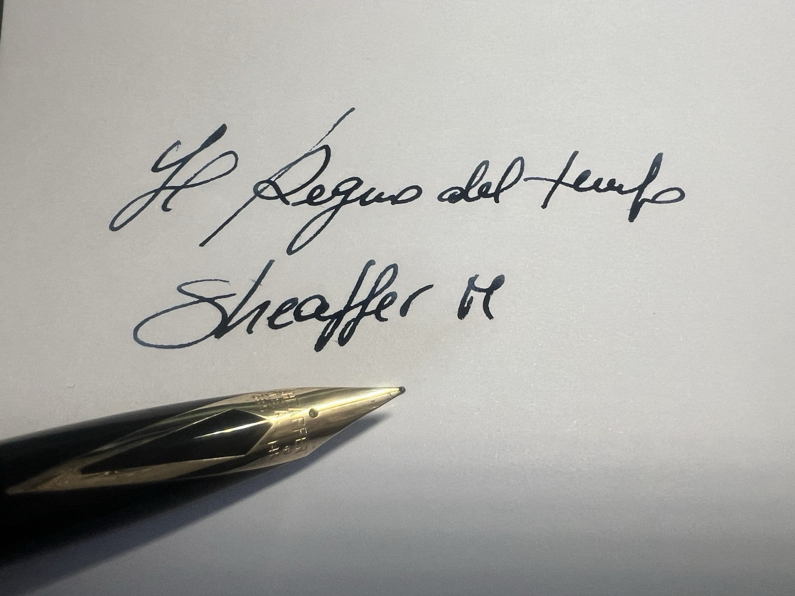 Sheaffer Stylo-Plume Stylo à Plume Panonceau Imperial Brass Or M Set Complet