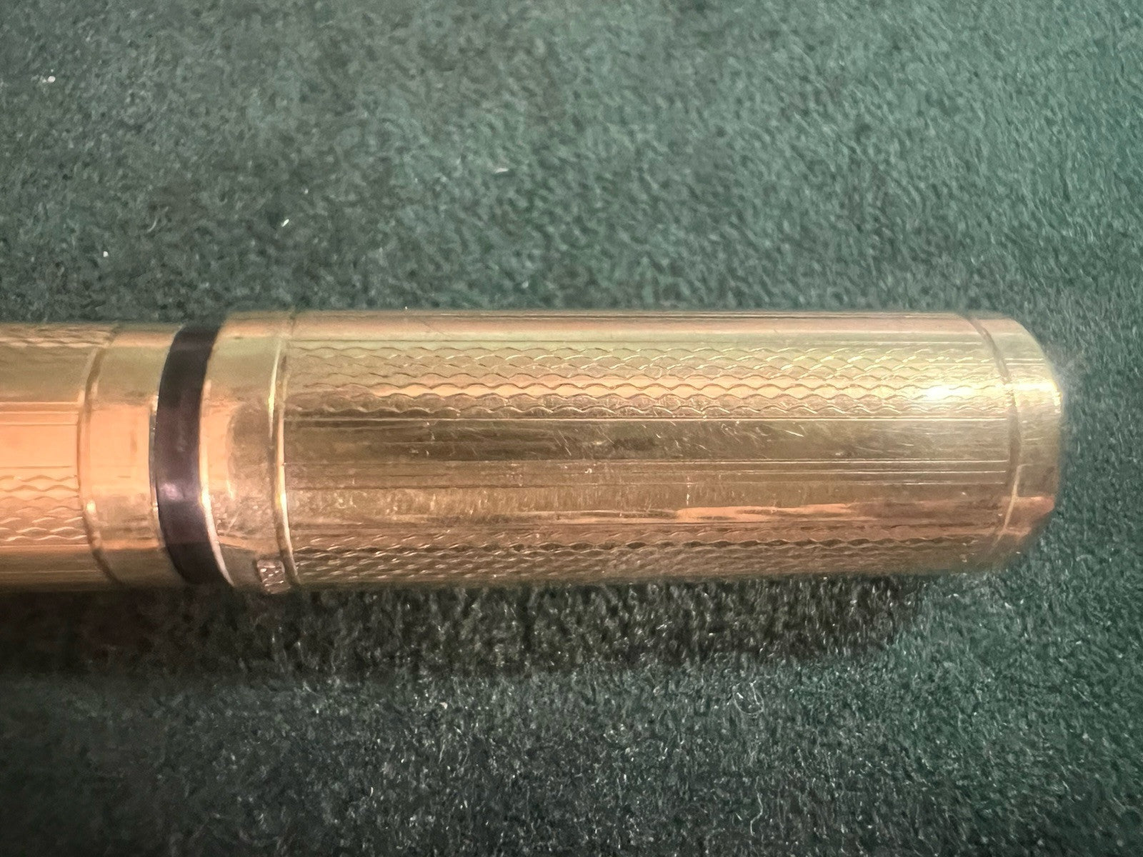 Red Vintage 1920s Extra Long American Retractable Fountain Pen