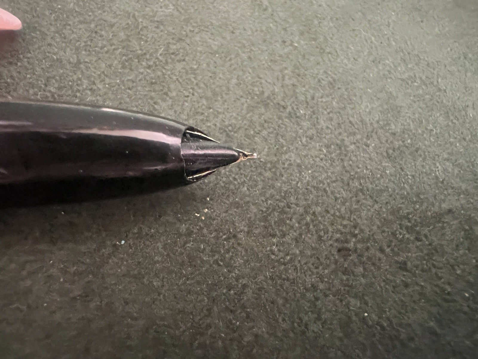 Ronson Stylo-Plume Stylo à Plume Sac À Pression Sphère Capuchons Or Vintage 50
