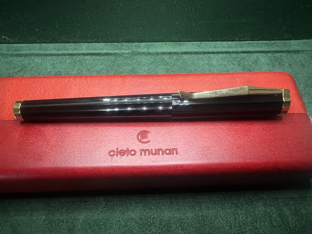Cleto Munari Stylo-Plume Stylo à Plume Colonne Alessandro Mendini 2002 Or