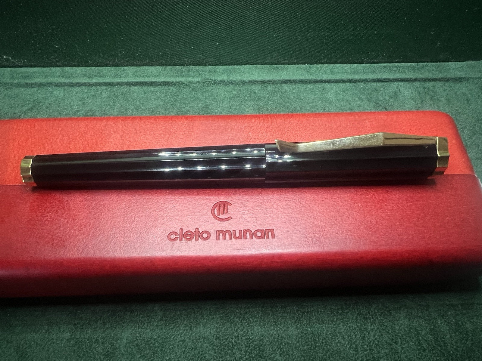 Cleto Munari Stylo-Plume Stylo à Plume Colonne Alessandro Mendini 2002 Or