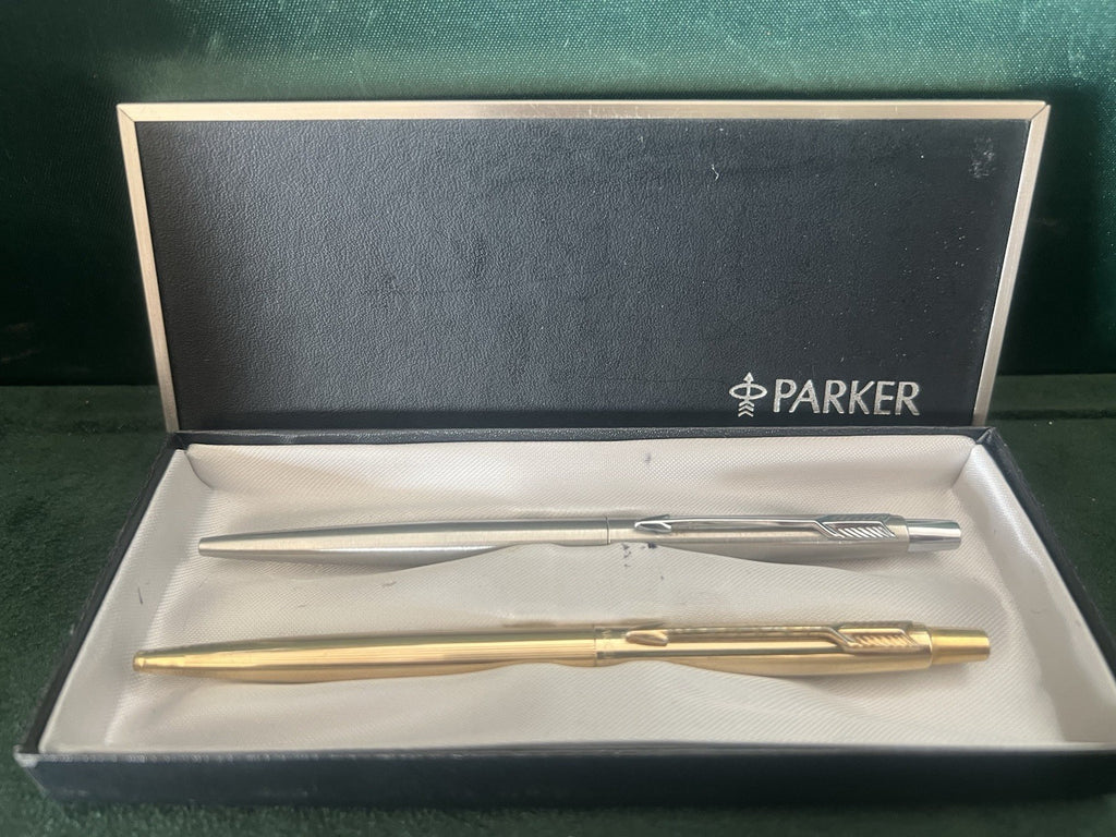 Parker Penne Sphère Imperial Classique Or Et Chrome Scrivono Avec Trousse 1