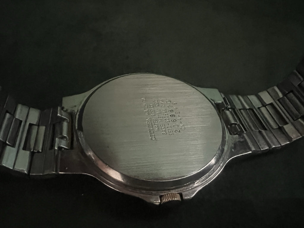 Citizen Montre Hommes GN4S5 WR 100 Min Acier Laminé avec Boîte Vintage