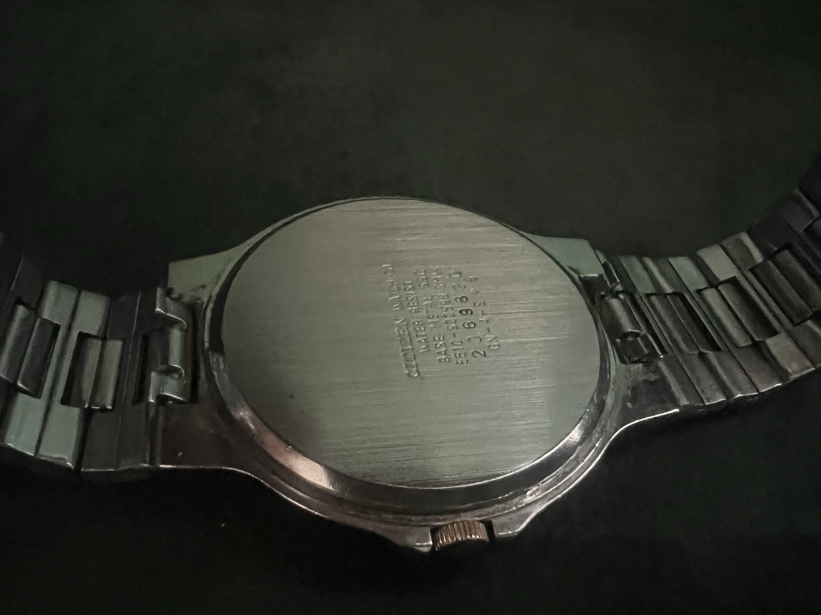 Citizen Montre Hommes GN4S5 WR 100 Min Acier Laminé avec Boîte Vintage