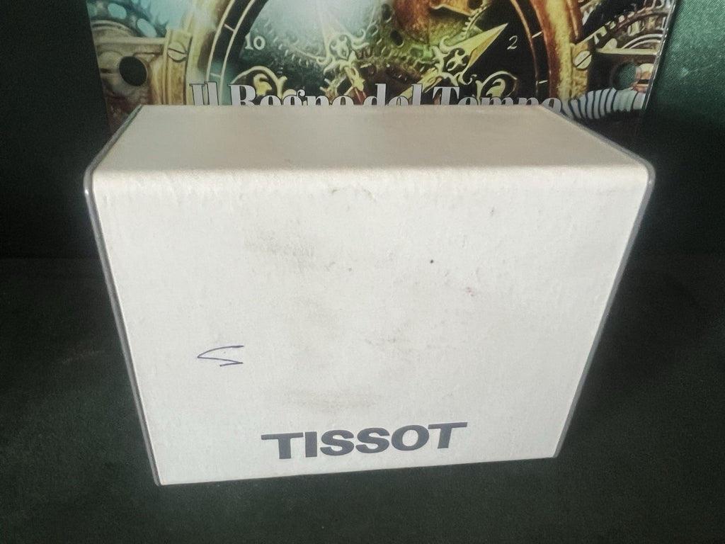🔴 TISSOT box scatola orologio astuccio custodia cofanetto bianca vintage