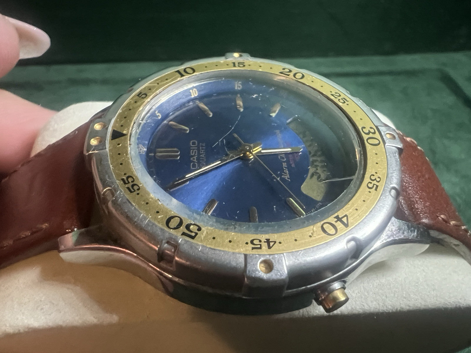 🔴 CASIO orologio uomo quadrante digitale analogico funziona al quarzo