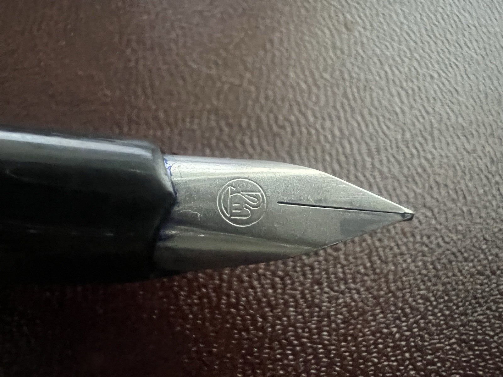 🔴 PELIKAN penna stilografica Pelikano NERA con cartucce scrive vintage