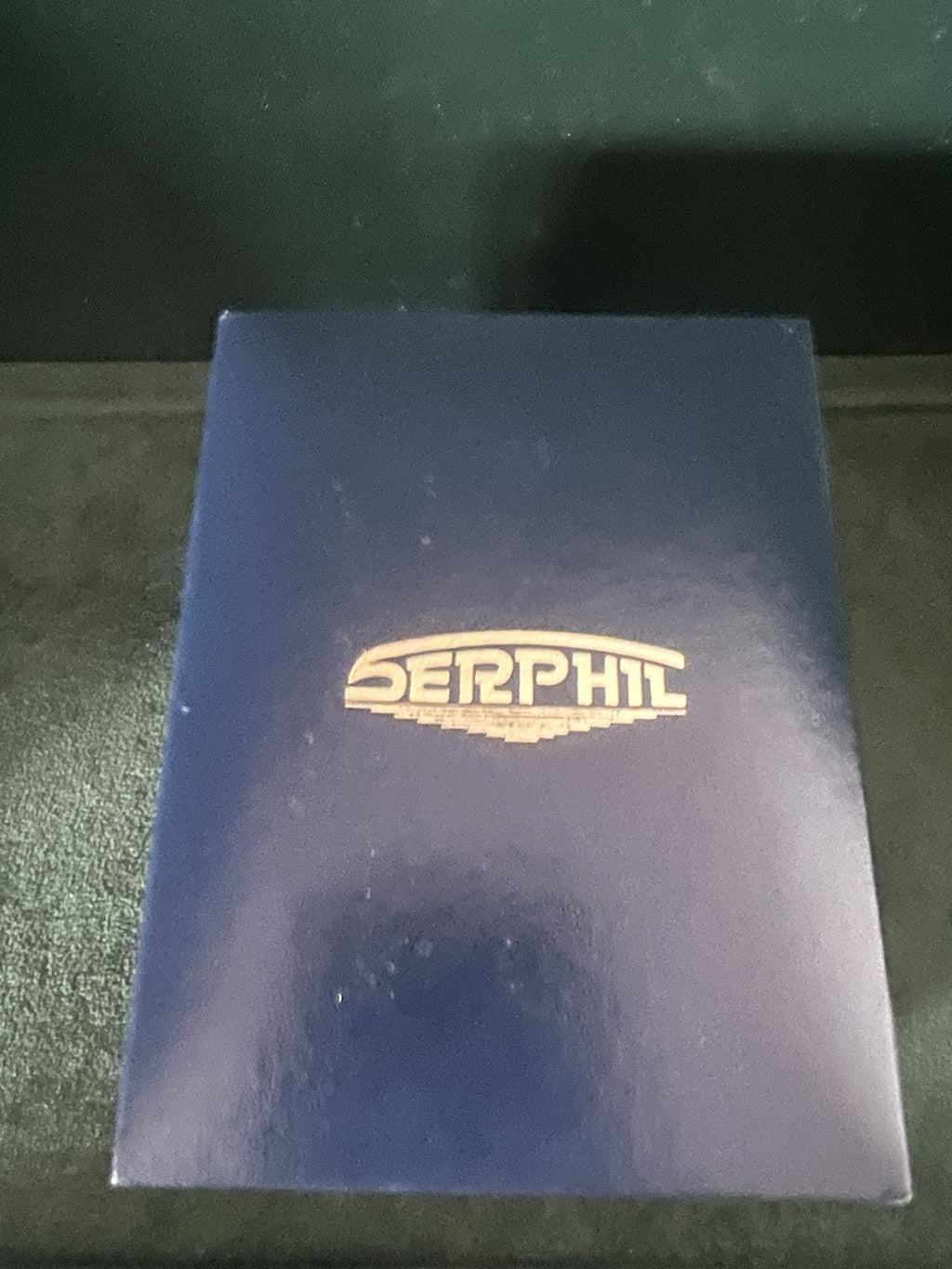 🔴 SERPHIL box scatola orologio cofanetto custodia fermo tag completo vintage