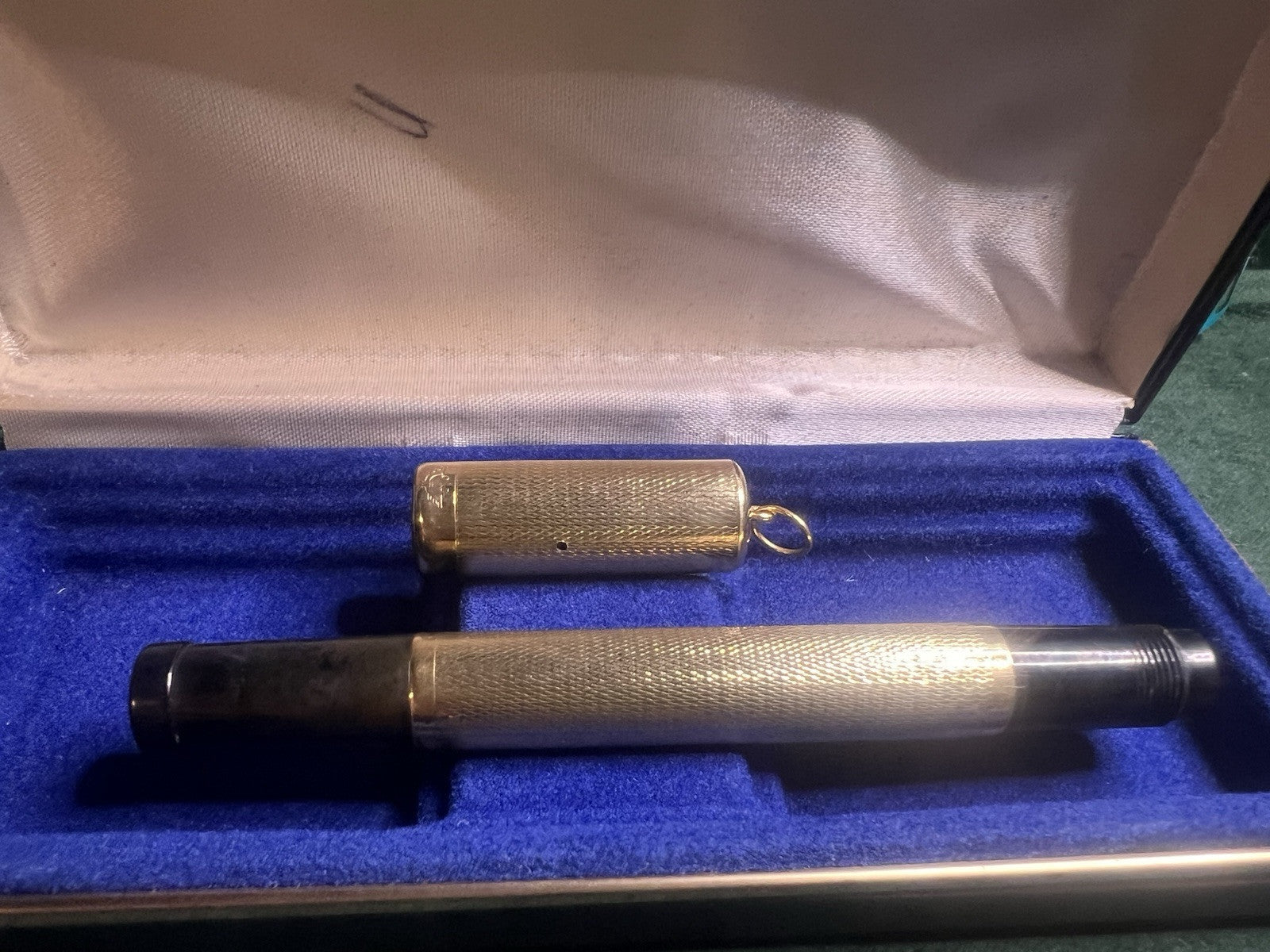 DE WATERMAN Stylo-Plume Stylo à Plume Rétractable Or Fonctionne Vintage F