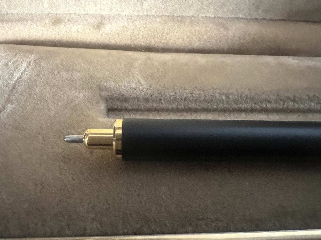 Aurora Stylo-Plume Sphère Hastil Retractable Laque Noire Écrit Nouvelle B 