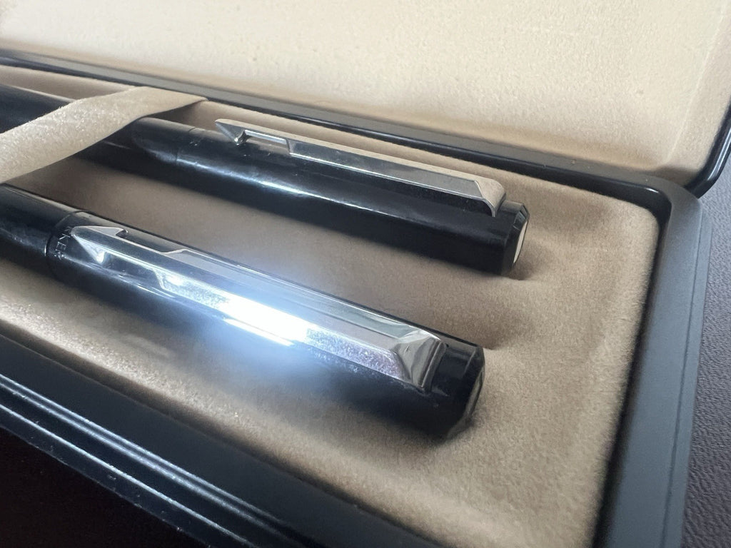 Parker Stylo-Plume Stylo à Plume Et Sphère Noir Vector Scrivono Vintage