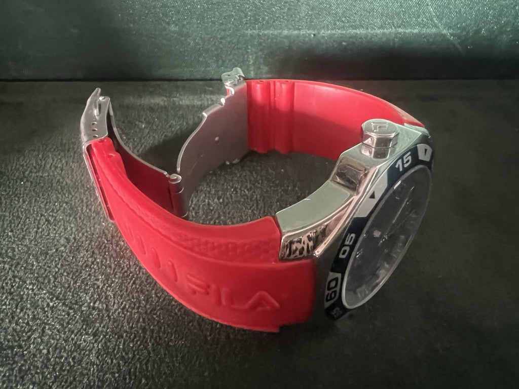 FILA Montre Hommes FA0831 Imperméable 5 Atm Étui Surdimensionné 42 MM