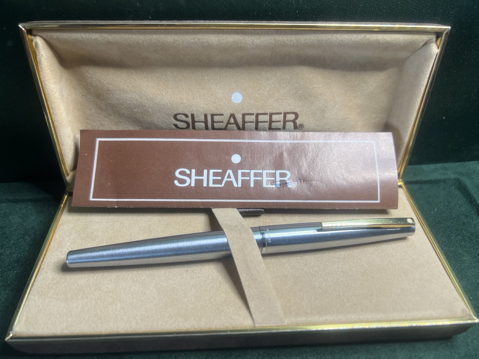 Sheaffer Stylo-Plume Stylo à Plume Imperial Triumph de Diamant Or 14 KT
