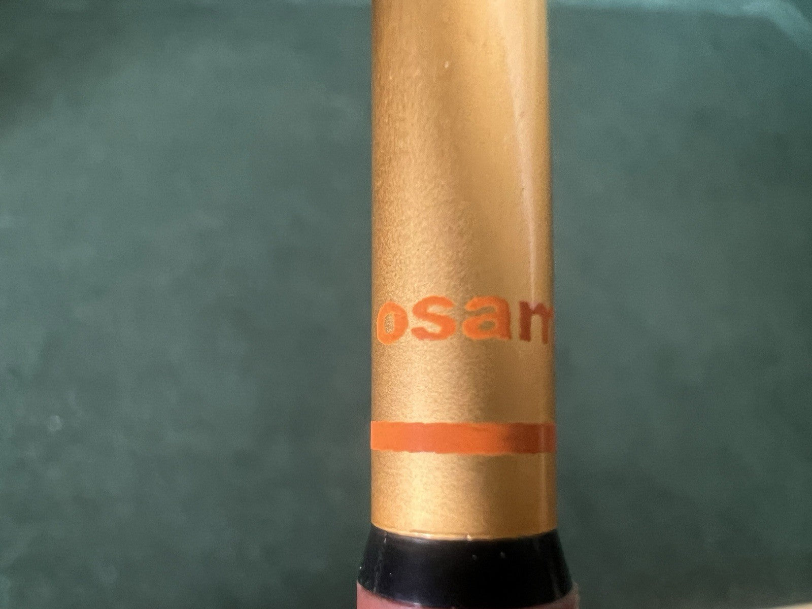 Osama Pen Sphere Lacquer beverly And Chrome Button Snap Marking Vintage