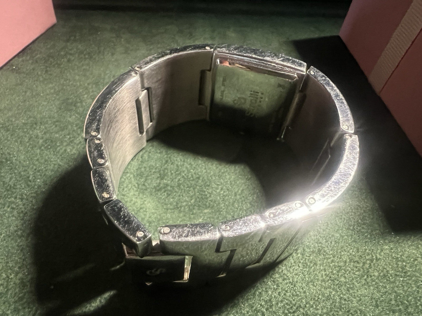 🔴 STROILI orologio donna bracciale B0456 acciaio al quarzo con strass