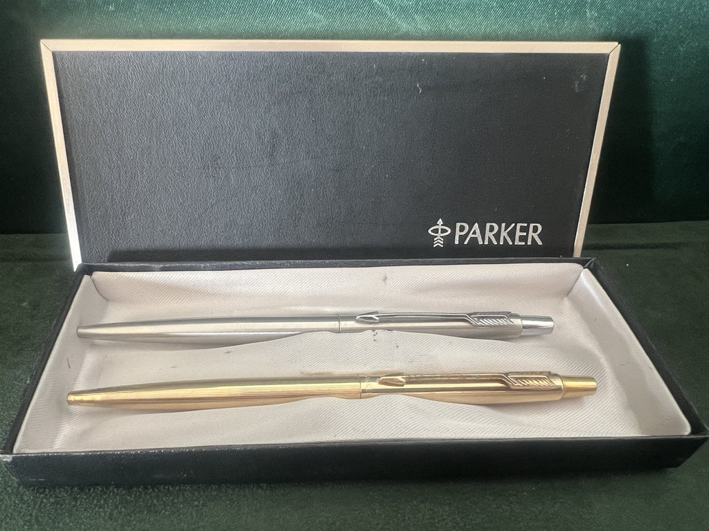 Parker Penne Sphère Imperial Classique Or Et Chrome Scrivono Avec Trousse 1