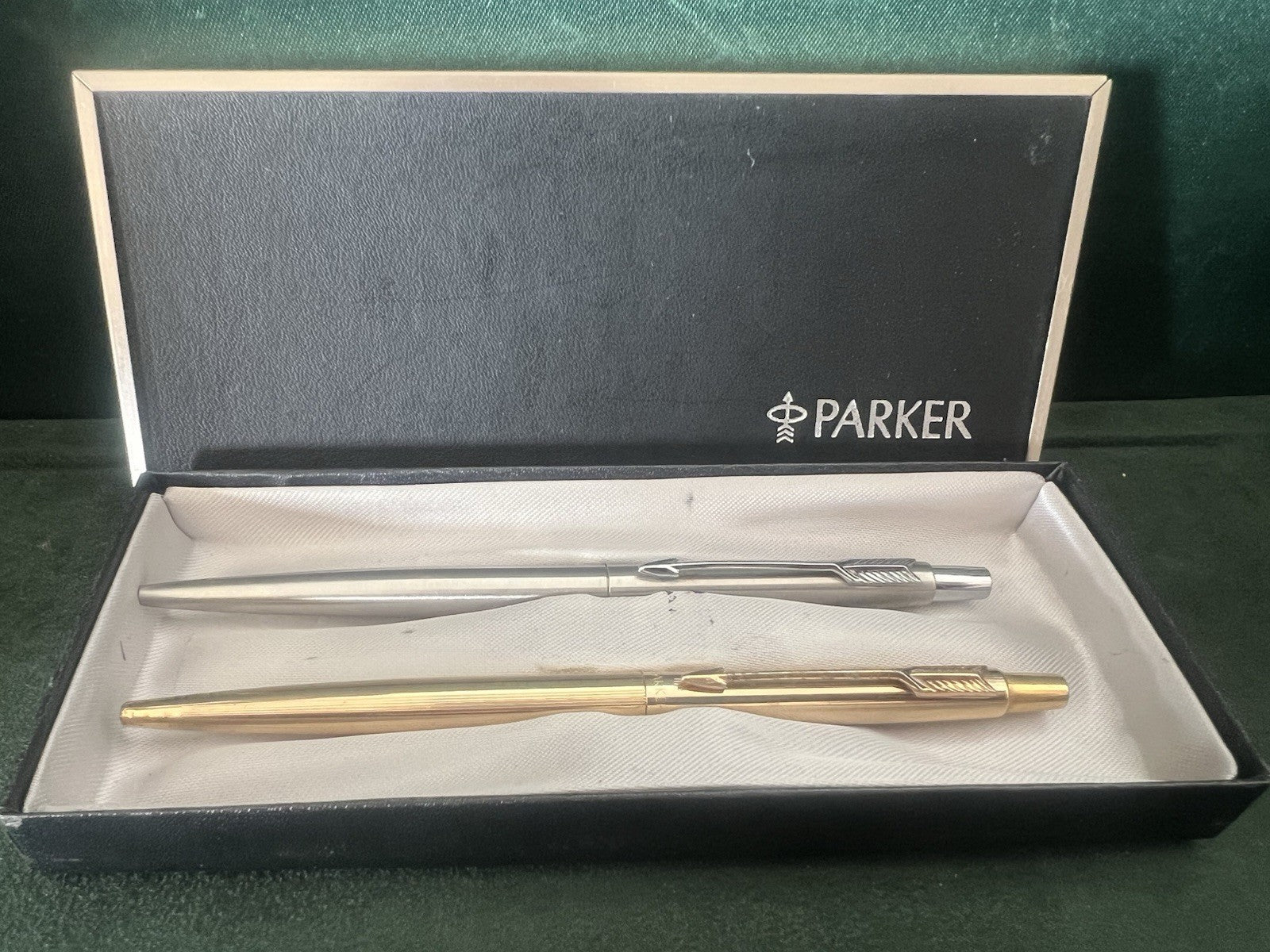Parker Penne Sphère Imperial Classique Or Et Chrome Scrivono Avec Trousse 1