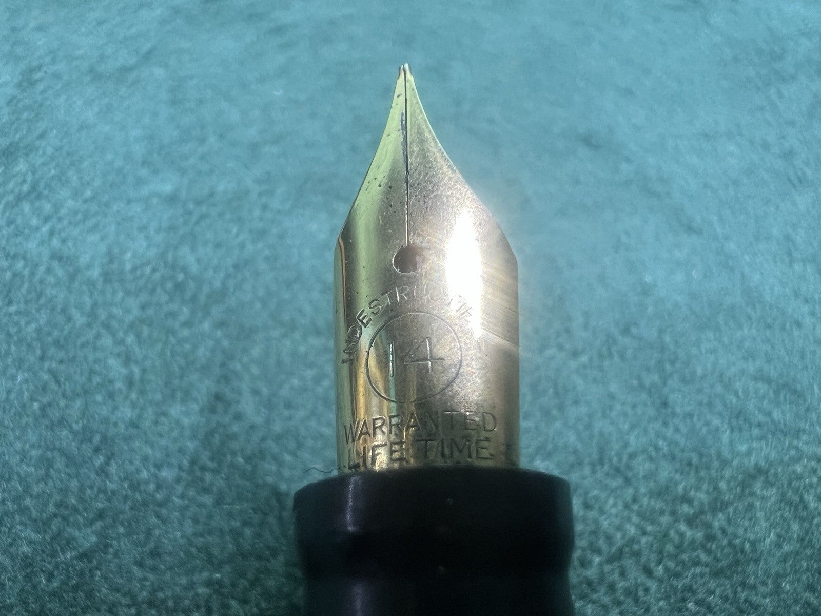 Banquier Stylo-Plume Wa Marbré Ambre Duo Crayon Mécanique Vintage