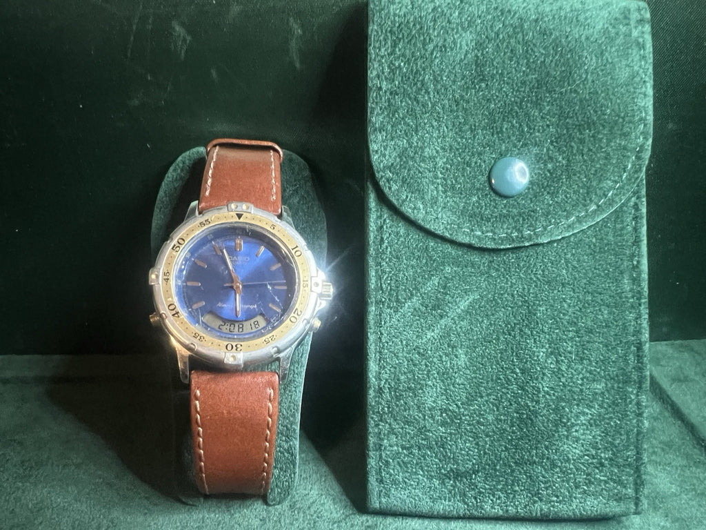 🔴 CASIO orologio uomo quadrante digitale analogico funziona al quarzo