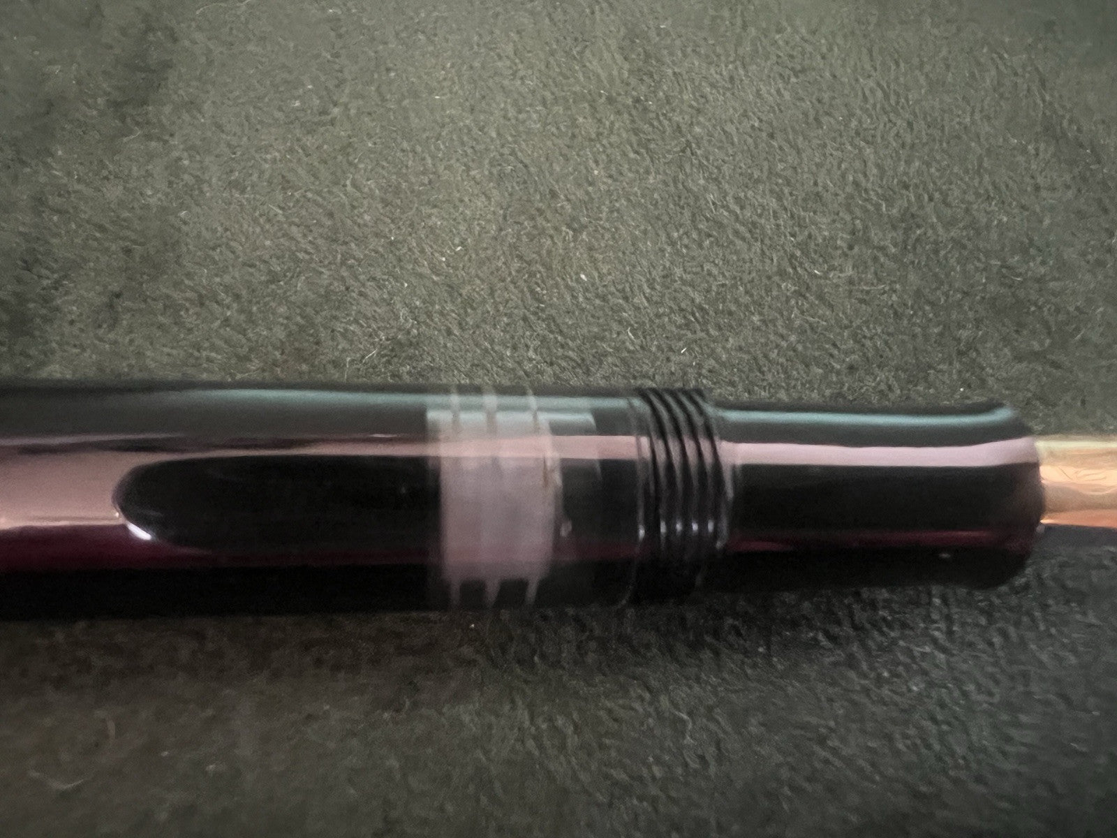 🔴 PELIKAN penna stilografica nera M250 pistone trasparente pennino OM garanzia