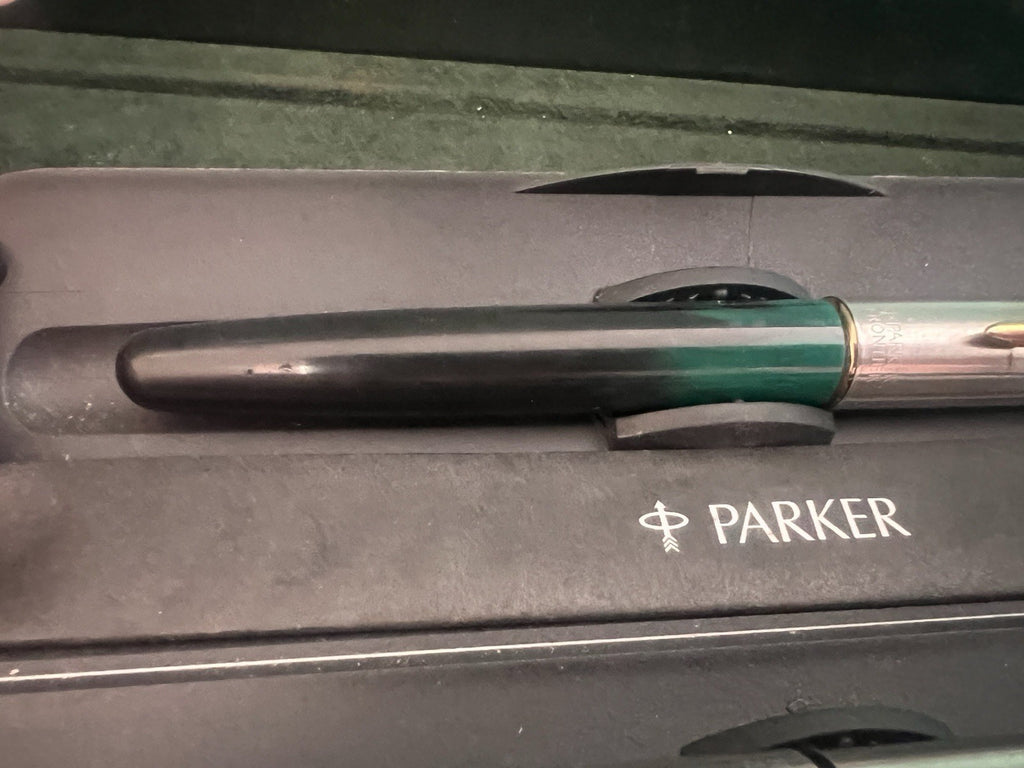 Parker Pens Sphere Frontier Chromgrüne Minen-Rollerball schreiben 