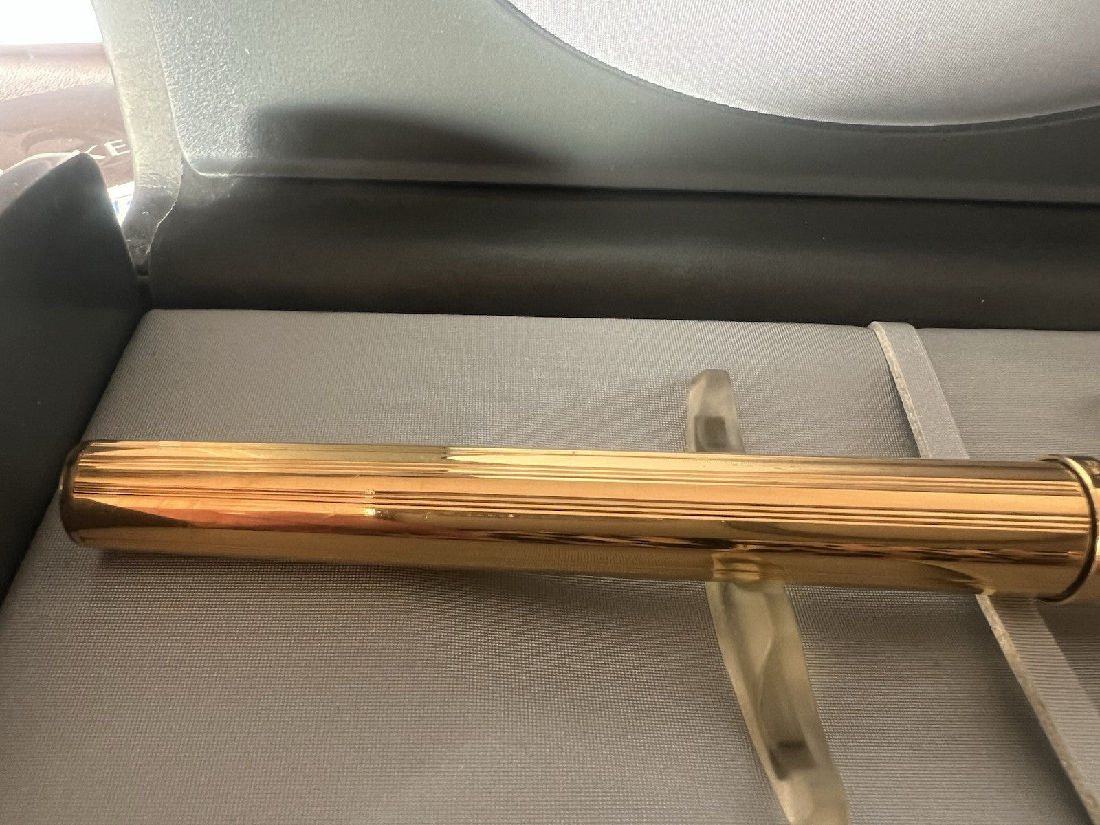 🔴 PARKER 85 penna stilografica placcata oro a cartuccia con garanzia astuccio