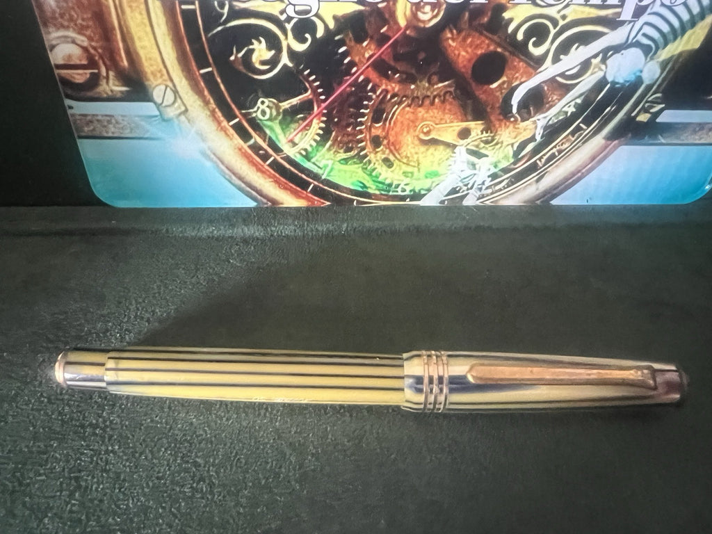 Tibaldi Pen Fountain Pen 50 IN Celluloid A Piston Pen (M) Vintage
