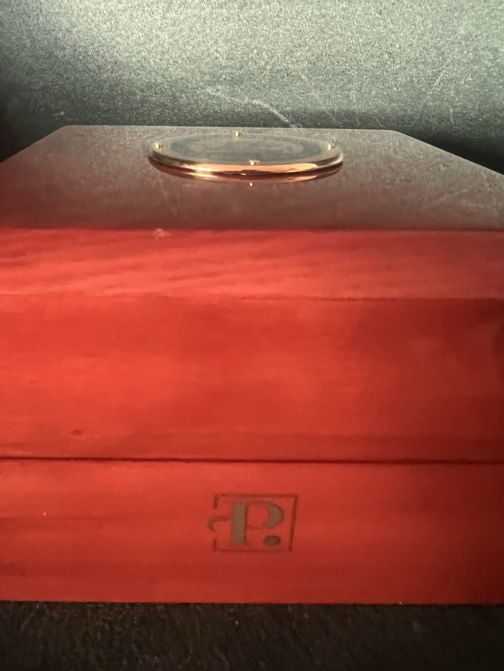 🔴 PERRELET box scatola orologio astuccio legno con cuscino completa