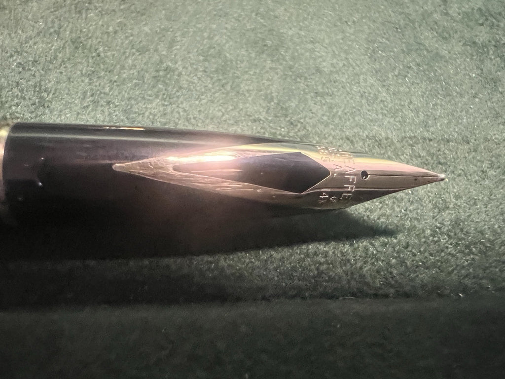 Sheaffer Stylo-Plume Stylo à Plume Panonceau Imperial Brass Or M Set Complet
