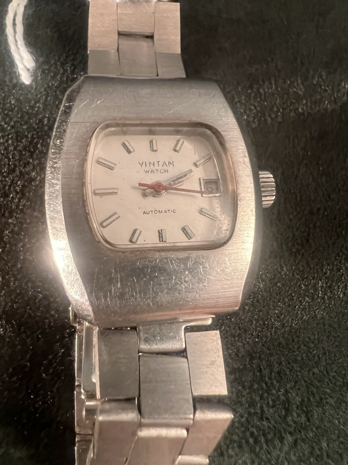 🔴 Orologio donna VINTAN WATCH automatico in acciaio funziona vintage