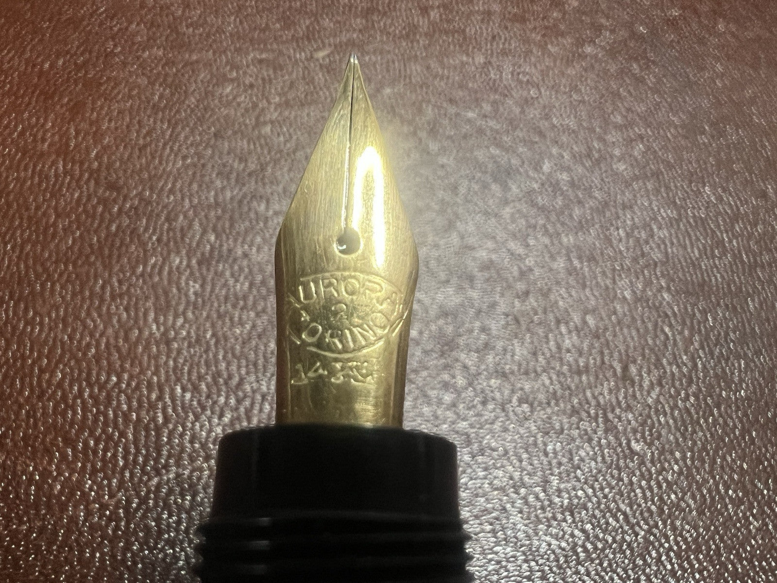 🔴 AURORA penna stilografica retrattile RA3 clip BASSORILIEVO funziona vintage