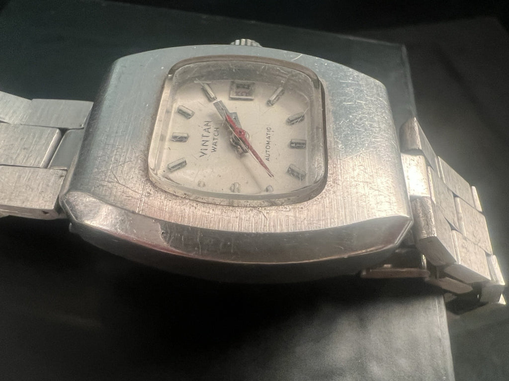 Horloge Femme Vintage Montre Automatique en Acier Fonctionne Vintage 