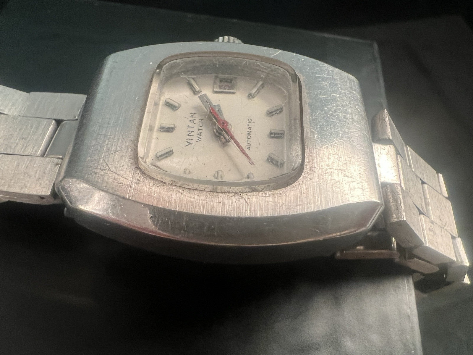 Horloge Femme Vintage Montre Automatique en Acier Fonctionne Vintage 