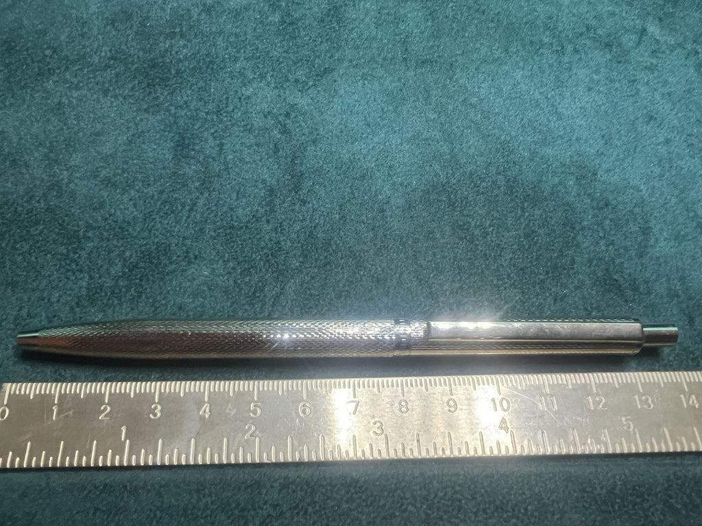 Columbus Stylo-Plume Sphère Plaqué Or Écrit Avec Garantie Ed Trousse Vintage