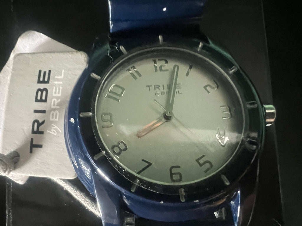 Breil Montre Hommes TW0095 Bleu Total Sangle à Ressort Avec Étiquettes