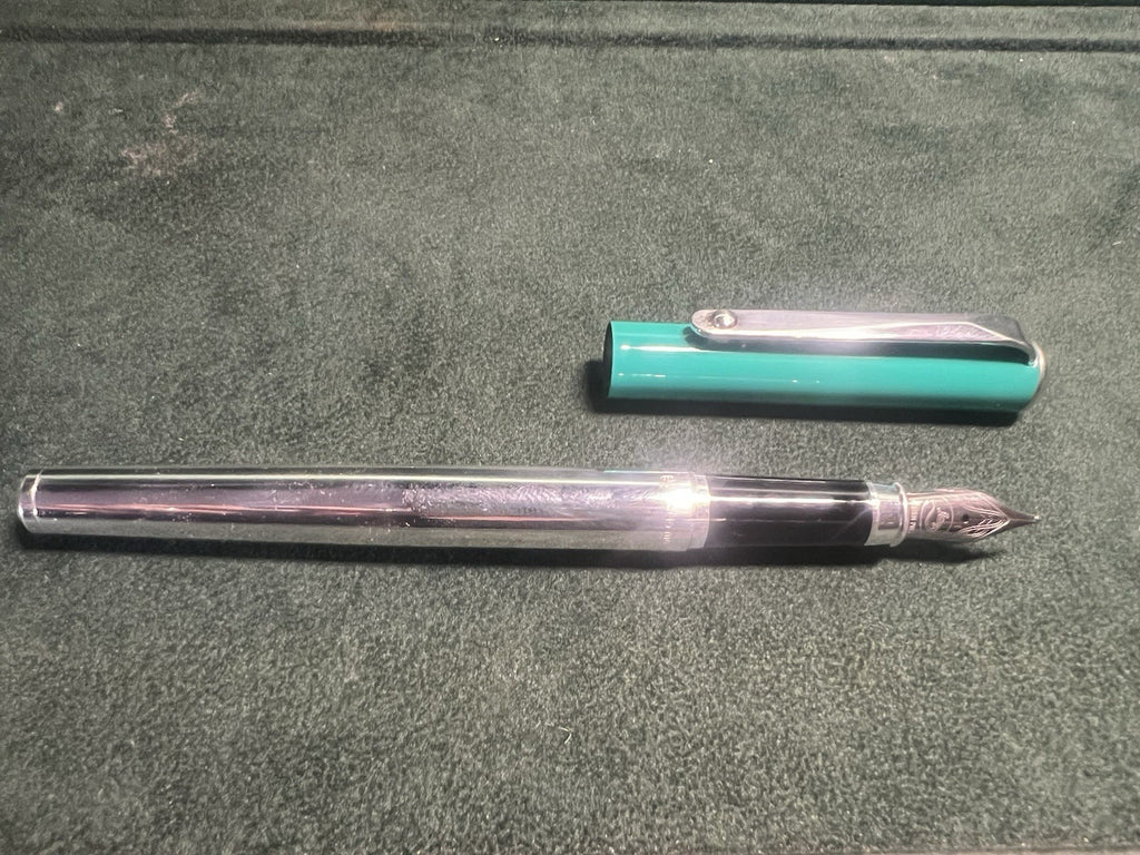 🔴 CLETO MUNARI penna stilografica sfera ARGENTO 925 pubblicitarie Infostrada