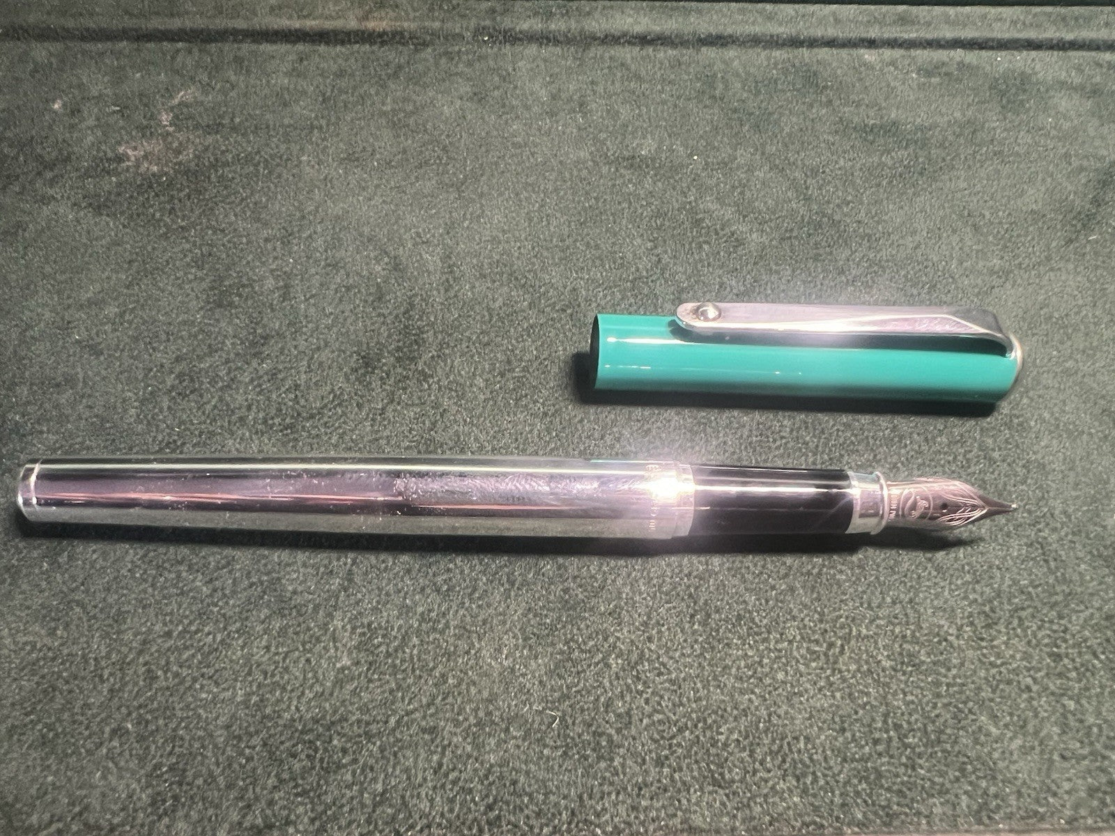 🔴 CLETO MUNARI penna stilografica sfera ARGENTO 925 pubblicitarie Infostrada